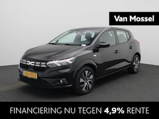 Dacia Sandero 1.0 TCe 90 Expression | PDC Achter | Licht- en Regensensor | Cruise Control & Snelheidsbegrenzer | LED-Verlichting | Airconditioning |  DAB-Radio | Apple Carplay & Android Auto