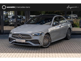 Mercedes-Benz C-klasse 300e Business Solution AMG | Panoramaschuifdak | Nightpakket | 360°-camera | DIGITAL LIGHT | 19" multispaaks AMG velgen |