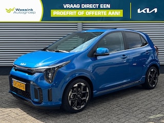 Kia Picanto 1.0 DPi 63pk 4-zits GT-Line | Schuif/Kanteldak | Stoel/Stuurwielverwarming | Climate Control | Navigatie |
