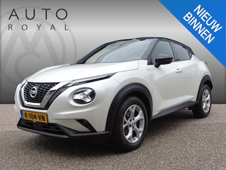 Nissan Juke 1.0 DIG-T N-Connecta 6-BAK| NAVIGATIE| ACHTERUIT RIJ CAMERA| MULTIMEDIA| AIRCO/ECC| CRUISECONTROL| MULTIFUNCTIONEEL STUURWIEL| PARKEERSENSOREN| TREKHAAK| LM-VELGEN.