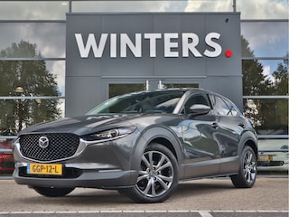 Mazda CX-30 2.0 e-SkyActiv-X M Hybrid Luxury Automaat | Schuifdak | Trekhaak | Stoelverwarming | Navigatie | Camera | Bose Soundsysteem |