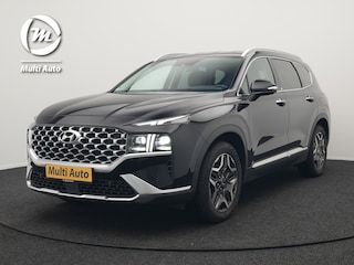 Hyundai Santa Fe 1.6 T-GDI Premium Plug In Hybrid 266pk Dealer O.H PHEV | Adaptive Cruise | Head Up | 360 Camera | Lederen Sportstoelen Memory & Ventilatie | Apple Carplay | Stuur en Stoelen Verwarmd | Sfeerverlichting | Keyless | Navigatie | Blis | DAB |