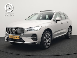 Volvo XC60 T8 AWD Inscription Long Range Plug In Hybrid 455pk Dealer O.H PHEV | Trekhaak Af Fabriek | Panodak | Adaptive Cruise | Lederen Sportstoelen Memory & Verwarmd | Stuur Verwarmd | Navigatie | Apple Carplay | DAB |