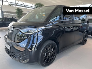 Volkswagen ID. Buzz Anniversary Edition 286 pk | 20" Lichtmetalen Velgen | Elektrische Trekhaak | Airco | Multifunctioneel stuur | Cruise control | Apple Carplay | Trekhaak | Elektrische achterklep| Stoelverwarming | LED lampen | Achteruitrijcamera |