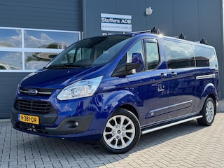 Ford Transit Custom 2.2 TDCI L2H1 Anniversary Edition DC | 2 x SCHUIF | Trekhaak | Leder | Navi | Camera | DAB-radio | 1e Eigenaar