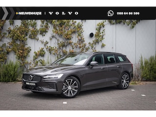 Volvo V60 T6 Plug-in hybrid AWD Plus Dark | Trekhaak | 360 Graden camera | Harman Kardon audio | Adaptieve Cruise Control | Stoel + stuurwielverwarming