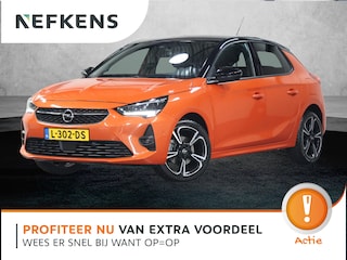 Opel Corsa 1.2 100PK GS Line | AppleCarPlay/AndroidAuto | Climate Control | Camera | Navigatie | Draadloos Telefoon Opladen | 17"LMV | LED | Virt.Cockpit | Two-tone | Parkeersensoren Rondom | Isofix | Privacy Glass |