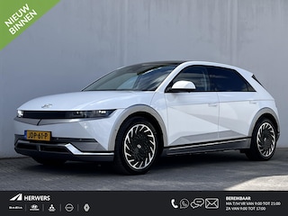 Hyundai Ioniq 5 Lounge AWD 77.4 kWh / Dealer onderhouden / Solar dak / LAGE KM Stand / WLTP 430 km / 1.600 kg Trekgewicht / Adapt. CC / Apple Carplay Android Auto /