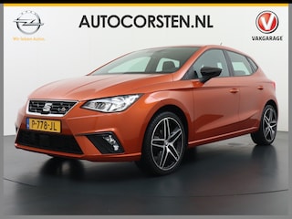 Seat Ibiza 1.0TGI 90PK CNG Bi-Fuel Aardgas FR Apple Carplay Android Auto Navi Ecc Cruise Control Draadloze telefoonlader DAB+ Full-link Lmv 18" Led App Connect Licht-/regensensor Benzine Aardgas CNG Bi-Fuel
