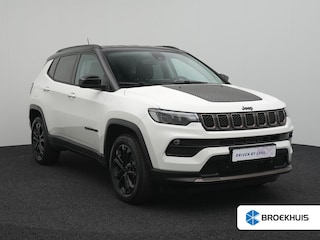 Jeep Compass Limited Plug-In Hybrid 4WD 240PK | Adaptieve Cruise | 18" High Gloss velgen | Digitaal display | Keyless | Aanhanger assistent | Achteruitrijcamera | Afwijkende dakkleur