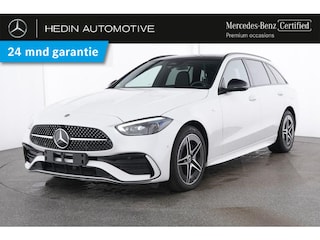 Mercedes-Benz C 300e Estate Automaat AMG Line | MANUFAKTUR | Nightpakket | Winterpakket | Panoramadak | Head-Up | 360° Camera | Sfeerverlichting | Trekhaak | Spiegelpakket