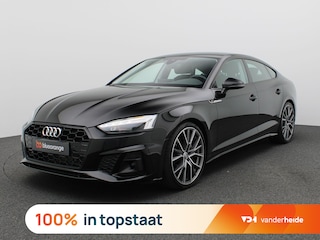 Audi A5 Sportback 40 TFSI S edition 204PK S-Tronic S-Line, Adaptieve Cruise Controle, Achteruitrijcamera, Elektr. Achterklep, Stoelverwarming, Matrix LED-verlichting, Side Assist, Navi, Clima, Trekhaak, 18" LM Velgen