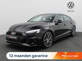 Audi A5 Sportback 40 TFSI S edition 204PK S-Tronic S-Line, Adaptieve Cruise Controle, Achteruitrijcamera, Elektr. Achterklep, Stoelverwarming, Matrix LED-verlichting, Side Assist, Navi, Clima, Trekhaak, 18" LM Velgen