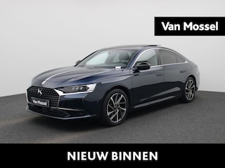 DS 9 E-Tense RIVOLI + | PANORAMADAK | ACHTERUITRIJCAMERA | ELEKTRISCH BEDIENBARE ACHTERKLEP | APPLE CARPLAY - ANDROID AUTO | STOELVERWARMING | ELEKTRISCH BEDIENBARE VOORSTOELEN | ADAPTIVE CRUISE CONTROL | CLIMATE CONTROL | LEDEREN STOELEN | PARKEERSENSOREN |