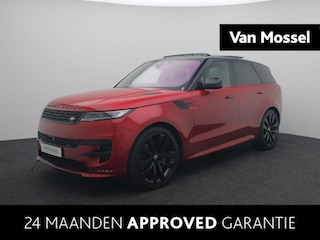 Land Rover Range Rover Sport 3.0 P510e First Edition | 1e Eigenaar | 23" | Black Pack | Cold Climate Pack | Elektrische trekhaak | Meridian Surround | Massage | 360 gr camera
