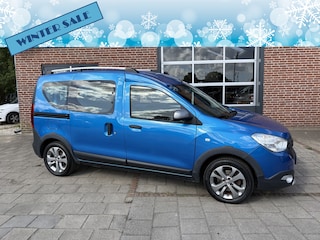 Dacia Dokker 1.2 TCe Stepway 5p. 85KW Deurtjes (Distributie verv.) ( Navigatie, trekhaak, Airco, cruise control) RIJKLAARPRIJS!