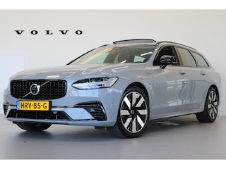 Volvo V90 T8 455PK AWD Ultra Dark | Trekhaak | Head up display | Gelamineerde ruiten | HK Audio