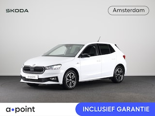 Skoda Fabia 1.0 TSI Monte Carlo 115 pk Automaat (DSG) | Verlengde garantie | Navigatie via App | Parkeersensoren | Achteruitrijcamera | Adaptieve cruise control | LED koplampen |