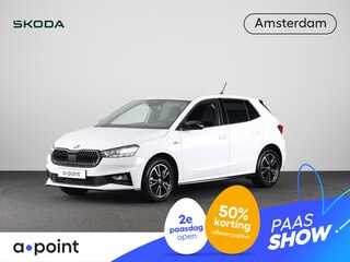 Skoda Fabia 1.0 TSI Monte Carlo 115 pk Automaat (DSG) | Verlengde garantie | Navigatie via App | Parkeersensoren | Achteruitrijcamera | Adaptieve cruise control | LED koplampen |