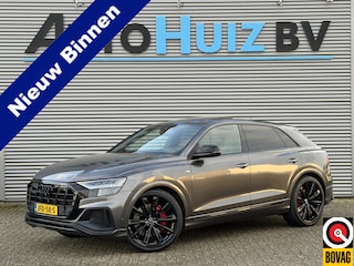 Audi Q8 60 TFSI e 467 PK Quattro Pro Line S-Line Competition Panoramadak S-Line Sportstoelen Plus Trekhaak Stuurverwarming Stoelverkoeling ACC Audi Exclusive Individueel-lak Rotor Grau!