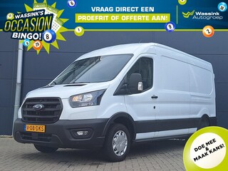 Ford Transit GB 310 L3H2 TDCi 130pk FWD Trend | Navigatie | Parkeersensoren | Safari Actie
