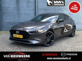 Mazda 3 Hatchback Skyactiv-G 122pk M Hybrid Nagisa | Bose Audio | Geheugen Stoel | Headup Display | Carplay | Leder | Draadloos Laden | Dealeronderhouden |