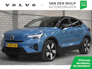 Volvo C40 Twin AWD 408pk/78kWh Intro Edition | 20'' | 360 | Panodak