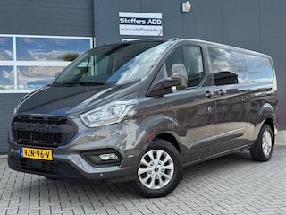 Ford Transit Custom 2.0 TDCI 131pk L2H1 Limited DC | D-RIEM NIEUW! | 2x SCHUIF | Navi | Camera | Raptor | CarPlay | Trekhaak | 5-p