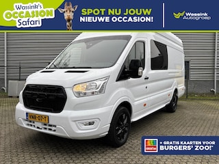 Ford Transit 350 2.0TDCI L4H3 AUTOMAAT | Uniek! | 5 pers. | volledig geïsoleerd | Safari Actie