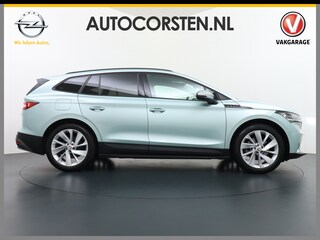 Skoda Enyaq iV 60 180PK Apple Carplay Android NaviCamera 20" Matrix-Led Pdc-a+v Ecc Lmv Parkeerpakket Stoel+Stuurverwarming Comfortpakket Sportpakket Lichtpakket Dab Keyless advanced Bluetooth Cruise ControlRijstrooksensor Connected services Privacy Glas 1e Eigenaar Nieuwprijs €45.125 Origineel Nederlandse Auto