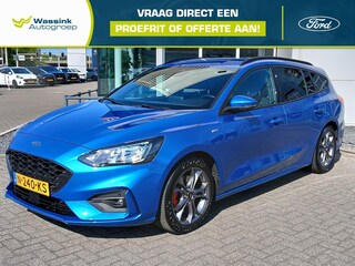 Ford Focus Wagon 1.0 EcoBoost Hybrid 155pk ST Line X Business | Navigatie | Lichtmetalen velgen | Airco | Safari Actie |