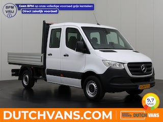 Mercedes-Benz Sprinter 316CDI Open Laadbak Dubbele Cabine 6-Persoons | 2800Kg Trekhaak | Navigatie | Camera | Airco | Cruise