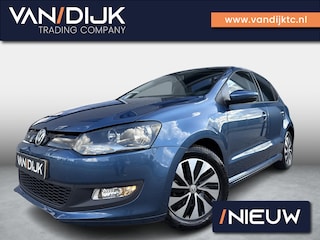 Volkswagen Polo 1.0 BlueMotion Edition 95PK ✓5-Deurs ✓Apple Carplay & Android Auto ✓Airco ✓Cruise ✓Parkeersensoren ✓Lichtmetaal ✓Dealer onderhouden