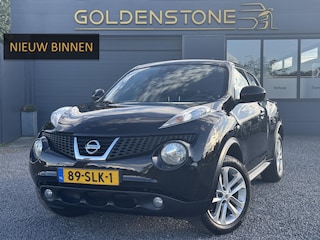 Nissan Juke 1.6 Tekna 2e Eigenaar,Camera,Navi,Leder,Stoelverw,Clima,Cruise,117pk,Lm velgen,N.A.P,Nieuwe Apk bij Aflevering