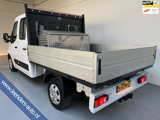 Renault Master Pick-up 2.3 Turbo 136pk euro6 L2H1 Dubbel Cabine 7persoons Airco Navigatie Trekhaak, Gereedschapkist, RIJKLAARPRIJS