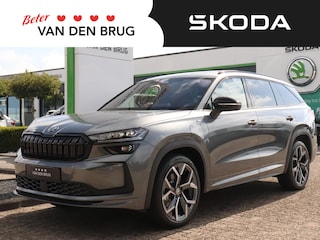 Skoda Kodiaq 1.5 TSI 204pk PHEV Sportline Business | Trekhaak | Panoramadak | CANTON audio | Elek. verst. voorstoelen | Elektrische achterklep | Stoel- & stuurverwarming |