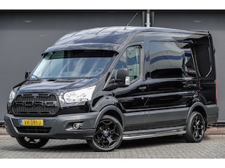 Ford Transit L2H2 2.2Tdci 155Pk | Dubbele Cabine | 7-Persoons | Achteruitrijcamera | Trekhaak | Sidebars | 18''