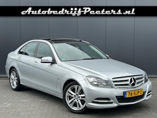 Mercedes-Benz C 180 Aut. Avantgarde P-dak Leder Comand navi Cruise NL-auto