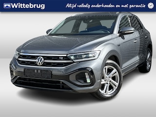 Volkswagen T-Roc 1.5 TSI 150PK R-Line Business+ / R-Line Interieur + Exterieur / Afneembare Trekhaak / IQ LED / Achteruitrijcamera / Stuur + Stoelverwarming / Dodehoek Sensor