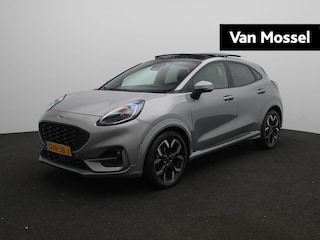 Ford Puma 1.0 EcoBoost Hybrid ST-Line X Panoramadak | Schuifdak | Adaptive cruise | Stoel/stuurverwarming | Apple carplay | Navigatie | Climate control | Voorruitverwarming | DAB | Led