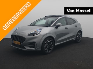 Ford Puma 1.0 EcoBoost Hybrid ST-Line X Panoramadak | Schuifdak | Adaptive cruise | Stoel/stuurverwarming | Apple carplay | Navigatie | Climate control | Voorruitverwarming | DAB | Led