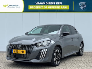 Peugeot 208 1.2 Hybrid 100 e-DCS6 Allure | Stoelverwarming Voor | Navigatie | CarPlay | Adaptive Cruise Control | Automaat | Sensoren Voor + Achter | Camera |