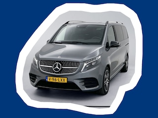 Mercedes-Benz V-klasse 250d L2 Avantgarde AMG 431km! Dubbele Cabine Elektrische schuifdeuren DC Night pakket Leder