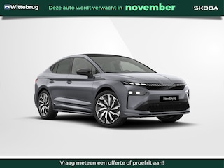 Skoda Enyaq Coupé 85 Sportline 21" lichtmetalen velgen Supernova / Business Upgrade pakket Advanced / Winter Pakket / €2000 inruipremie