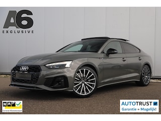 Audi A5 Sportback 35 TFSI S edition Competition Black Pack Panoramadak B&O Virtual LED Matrix Navigatie Achteruitrijcamera Carplay Half Leder Stoelverwarming NAP Dealer Onderhouden!