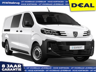 Peugeot Expert EV L3 Dubbel Cabine 75 kWh DIRECT RIJDEN - GRATIS WALLBOX - 8 JAAR GARANTIE