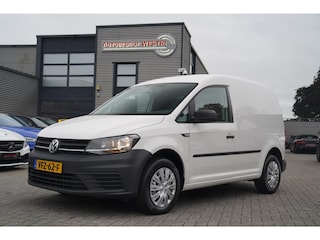 Volkswagen Caddy 2.0 TDI L1H1 BMT Trendline | 5 bak | Airco | Radio | NAP | Wit | Schuifdeur | EX BTW | Grijs Kenteken |