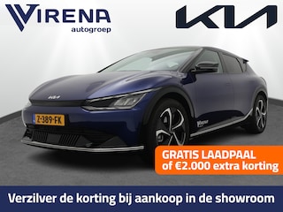 Kia EV6 Plus Advanced 77.4 kWh - DEMO - Schuif-/kanteldak - LED koplampen - Adaptieve Cruise Control - Navigatie - Fabrieksgarantie tot 03-2031