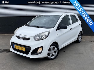 Kia Picanto 1.2 CVVT Airco Automaat, 1e eign. Nieuw geleverd en dealeronderhouden! Zeer lage km stand, airconditioning, neerklapbare achterbank, centrale deurvergrendeling