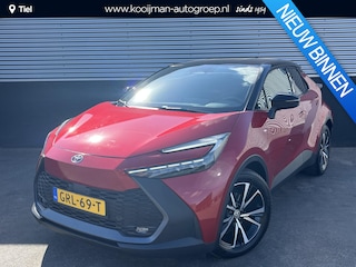 Toyota C-HR 1.8 Hybrid 140 First Edition Dodehoek detectie, rondomzichtcamera, navigatie Apple CarPlay/Android Auto, adaptieve cruise control, parkeersensoren,